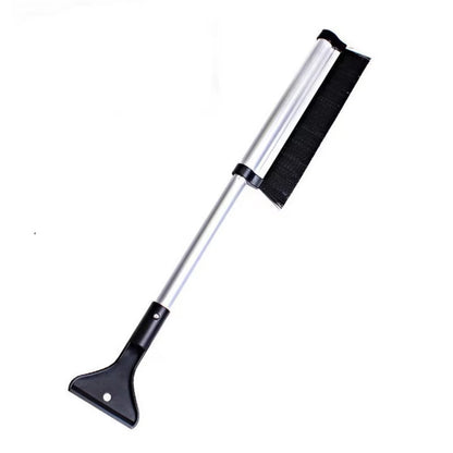 Car Windshield Wiper & Snow Removal Brush – Extendable Stainless Steel Snow Shovel Cleaning Tool