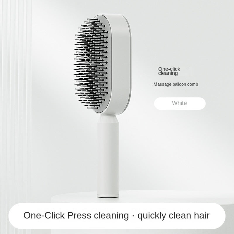 Women’s 3D Hair Growth Comb – Self-Cleaning Massage Hair Brush for Healthy Scalp