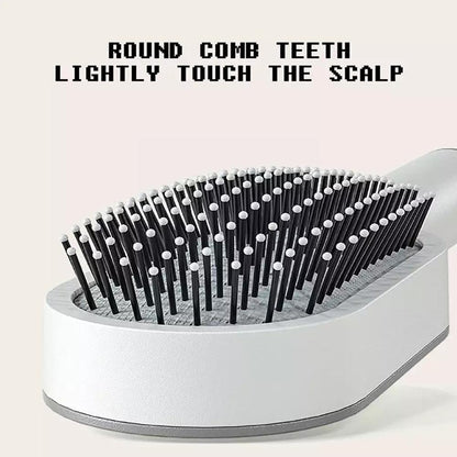 Women’s 3D Hair Growth Comb – Self-Cleaning Massage Hair Brush for Healthy Scalp