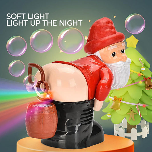 🎄Funny Santa Bubble Blowing Machine