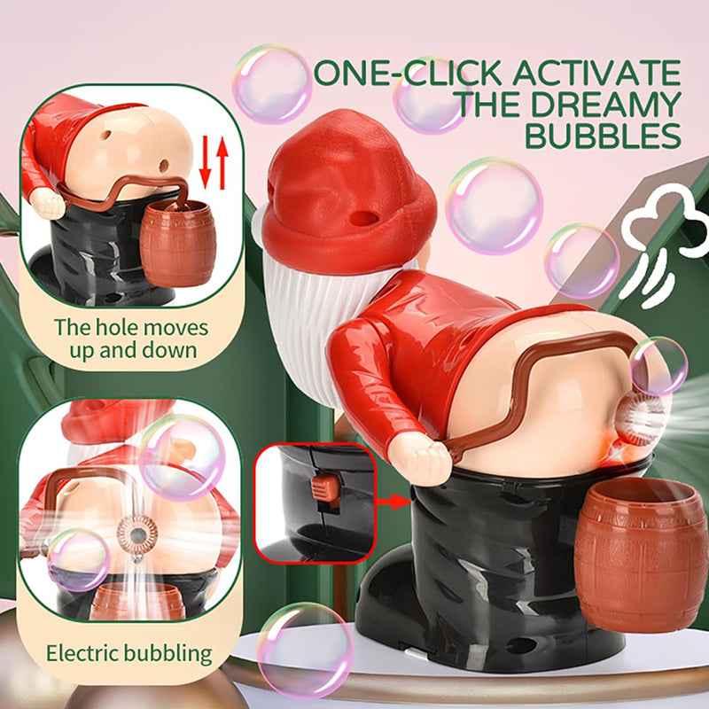 🎄Funny Santa Bubble Blowing Machine