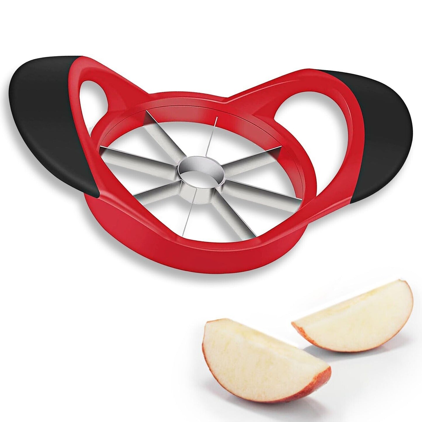 Stainless Steel Apple Cutter, Corer, and Slicer – Kitchen Tool for Easy Fruit Prep