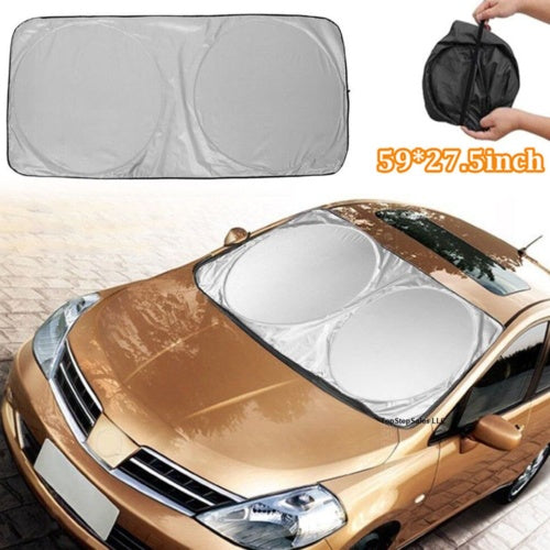 Car Window Sunshade – Windshield Cover for Sun, Snow, and Ice Protection