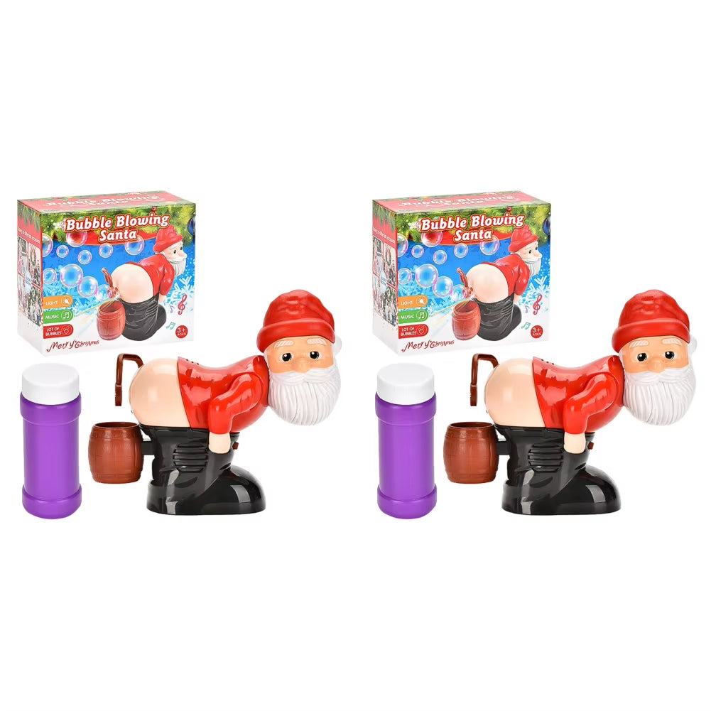 🎄Funny Santa Bubble Blowing Machine