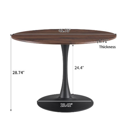 Tulip Dining Table - 106cm Diameter Round, Elegant & Modern Design