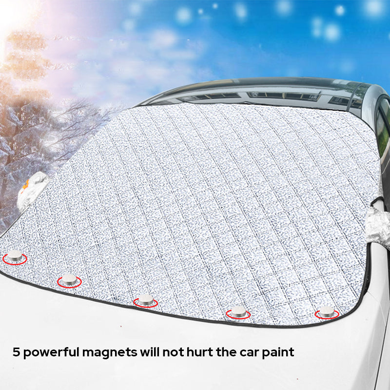 🚗🛡️Winter Essentials❄️Magnetic Car Anti-Snow Cover