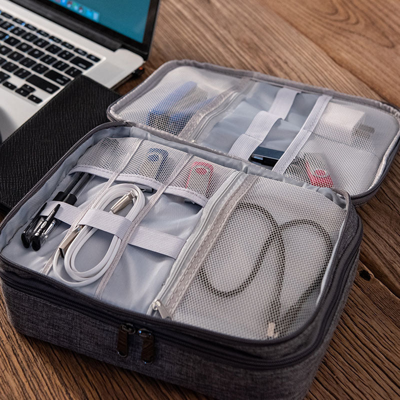 Waterproof Electronics Organizer Bag – Portable Digital Storage Solution