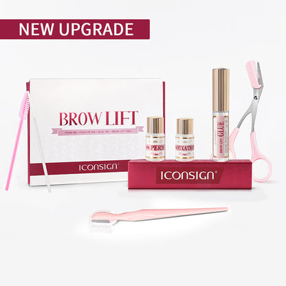 DIY Brow Lamination Kit – ICONSIGN Professionelles Augenbrauen-Kit für 45–60 Tage, Heimgebrauch