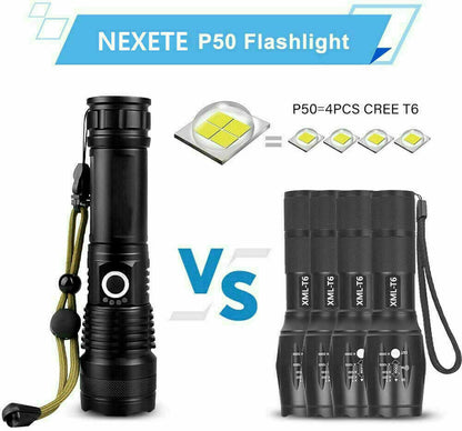 Tactical Flashlight – Multi-Mode Police Handheld Waterproof Torch