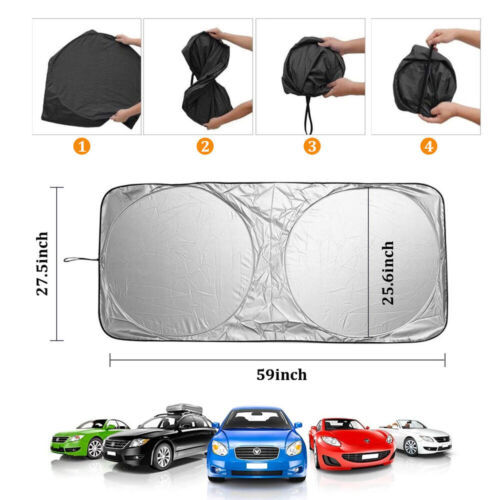 Car Window Sunshade – Windshield Cover for Sun, Snow, and Ice Protection