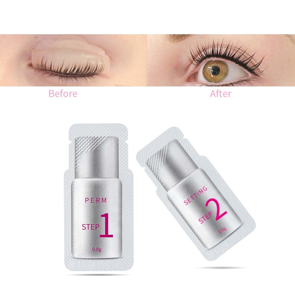 10 Pairs Eyelash Perm Lotion for Lash Lifts – Quick 5 to 8 Minute Perming Solution