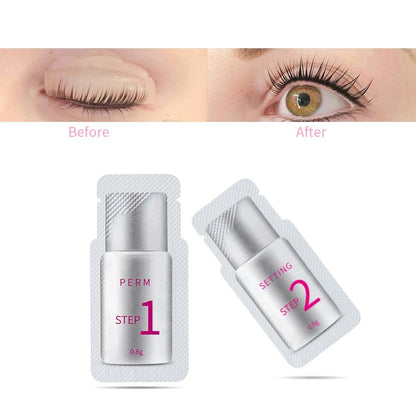 10 Pairs Eyelash Perm Lotion for Lash Lifts – Quick 5 to 8 Minute Perming Solution