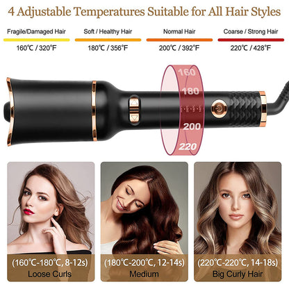 Automatischer Lockenstab – Air Curling Flat Iron &amp; Magic Wand für Wellen in Salonqualität