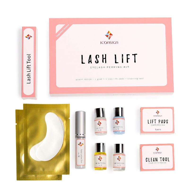 Upgrade-Version ICONSIGN Lash Lift Kit – Professionelle Wimperndauerwelle