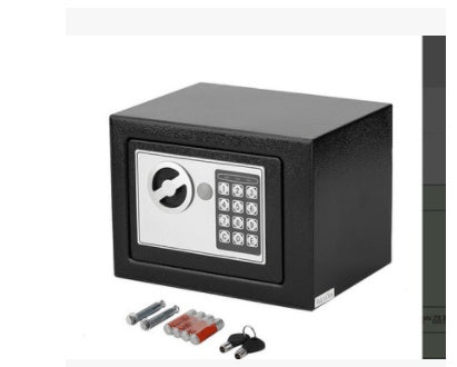 Mini Office Safe - Compact and Secure Storage for Valuables