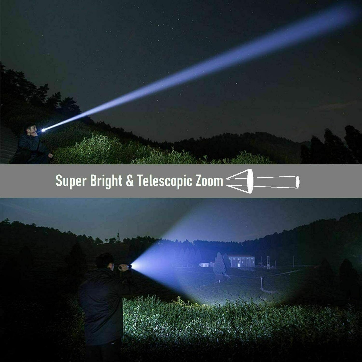 Tactical Flashlight – Multi-Mode Police Handheld Waterproof Torch