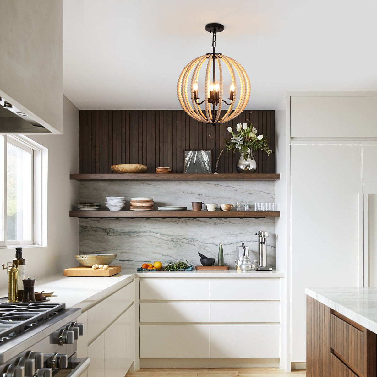 Simple Circular Dining Room Chandelier - Elegant Lighting for Modern Dining Spaces