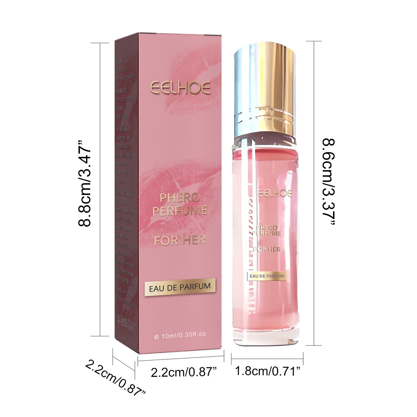 EELHOE Natural Floral Niche Eau de Toilette für Damen – elegantes Flüssigparfum