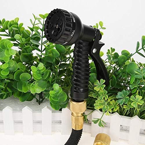 75 FT Flexible Garden Hose – Expandable Watering Hose Pipe with Spray Gun Set for Garden & Car