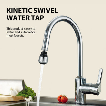 360° Rotating Kitchen Faucet Bubbler – Water-Saving Pressure Filter Tap with Shower Head