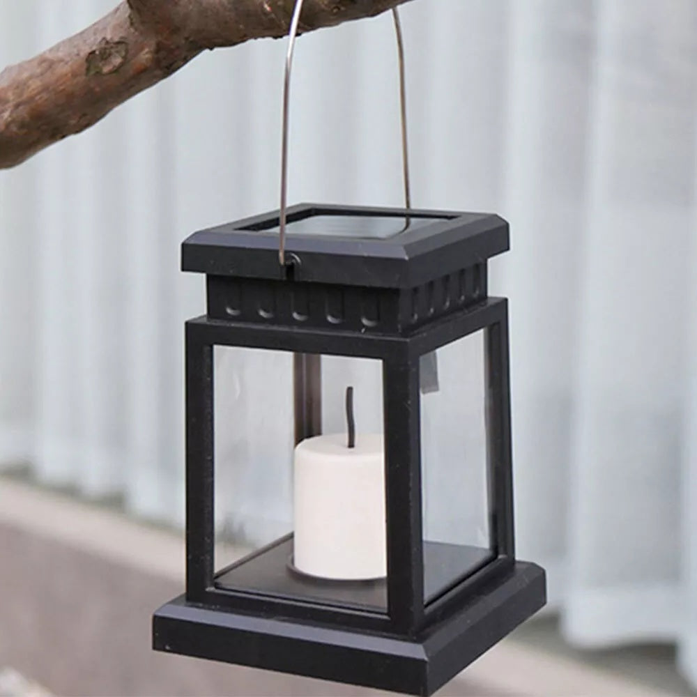 3PCS Solar Powered LED Lantern Lights – Waterproof Hanging Lanterns for Outdoor Garden & Lawn Decoration