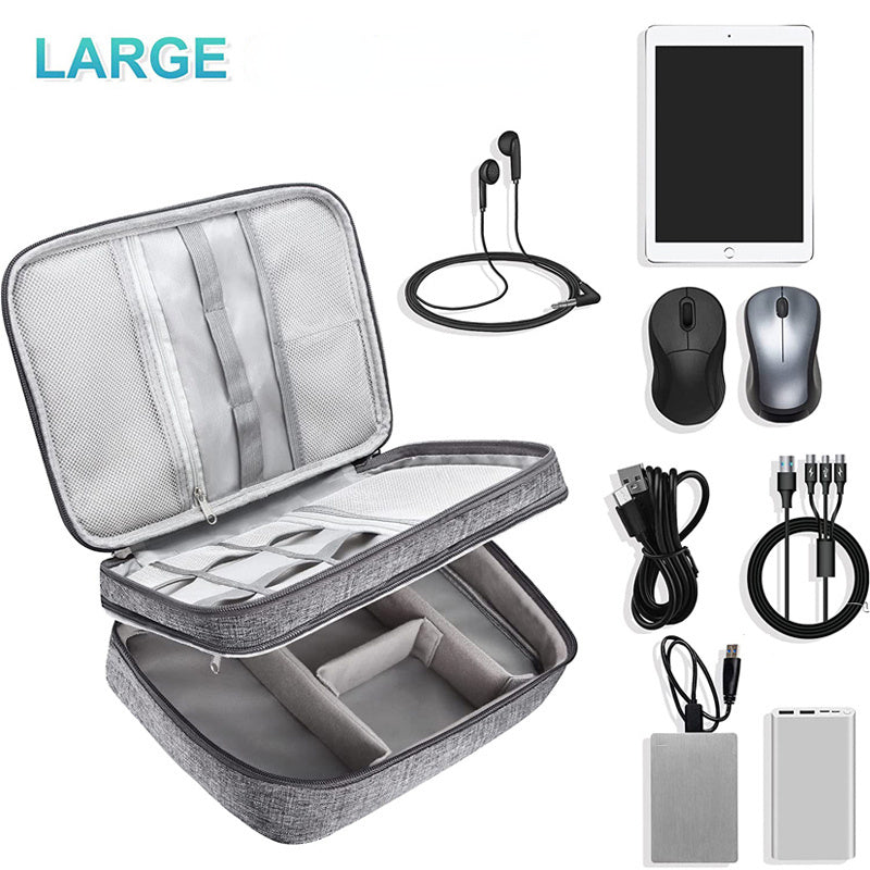 Waterproof Electronics Organizer Bag – Portable Digital Storage Solution