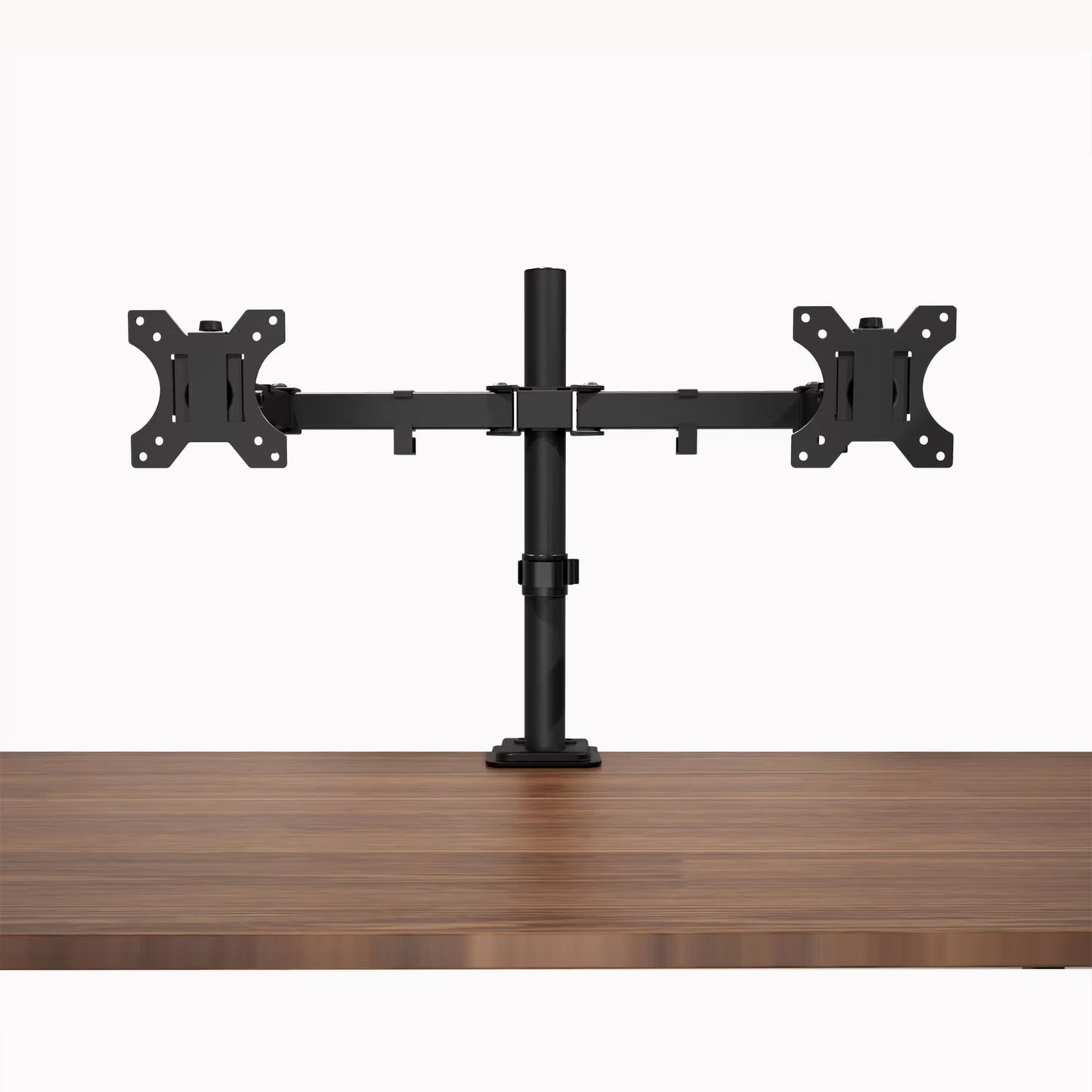 Dual-Monitor Desktop Stand - Adjustable, Sturdy, and Ergonomic Solution for Two Screens