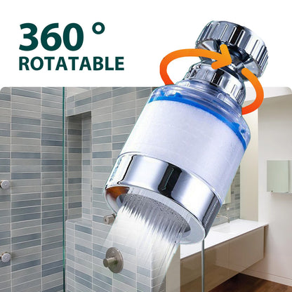 360° Rotating Faucet Water Filter – Purifier for Kitchen, Bathroom & Sink, Removes Heavy Metals and Hard Water