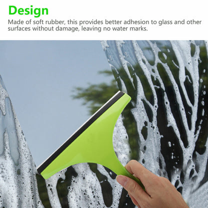 3X Glass Window Wiper Cleaner – Squeegee for Home, Car, Shower, & Mirror