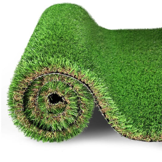 Thick Realistic Fake Grass Roll – Outdoor Decor for Patio, Balcony, Garden, Lawn