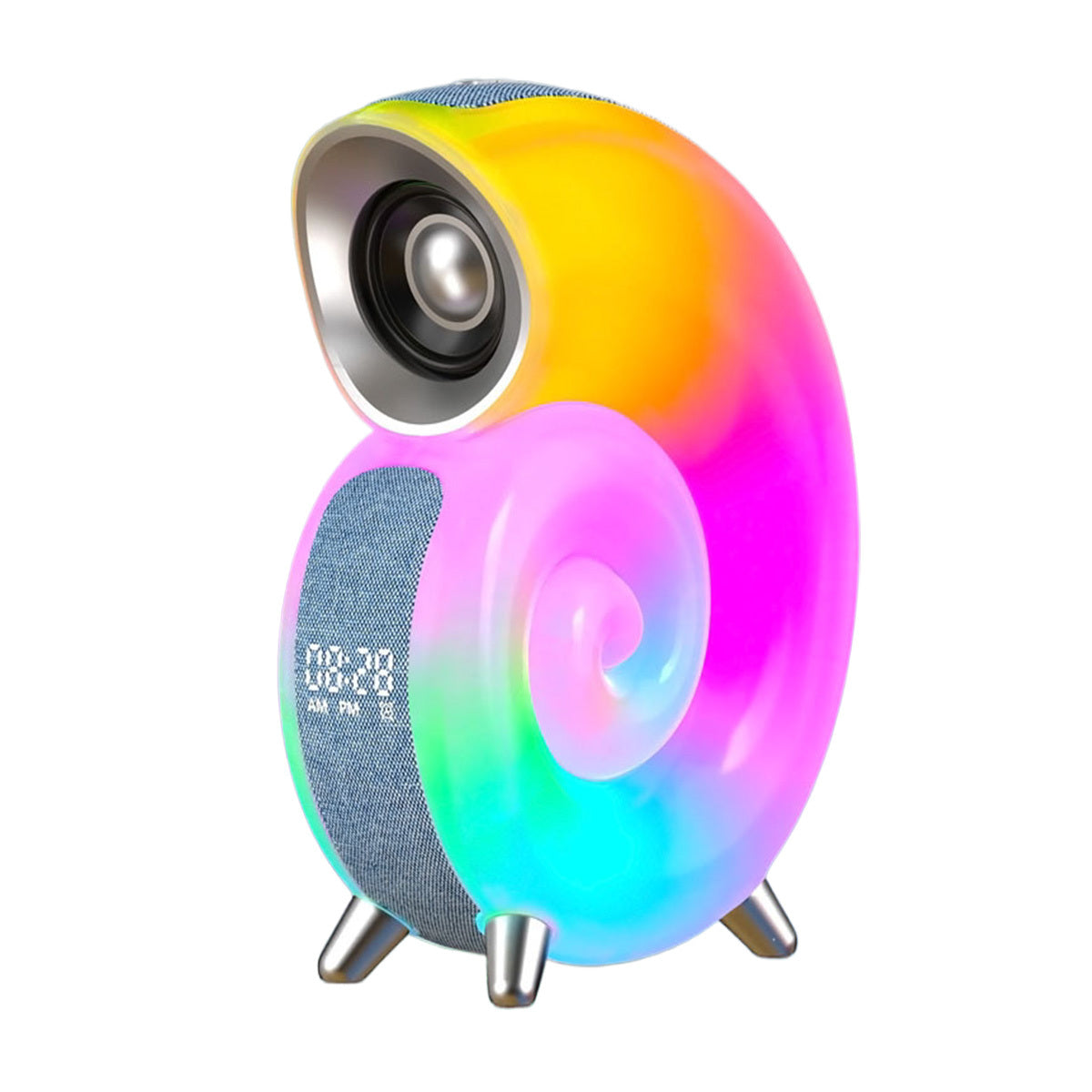 Conch Smart RGB Atmosphere Light Bluetooth-Lautsprecher – Wecker, Wecklampe und weißes Rauschen