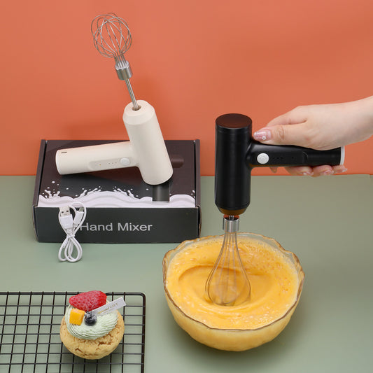 Electric Hand Mixer – Egg Beater for Cake Baking & Kitchen Prep