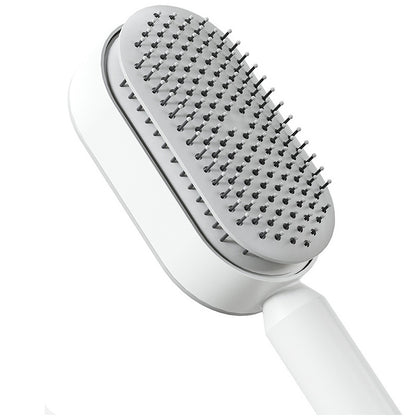 Self-Cleaning Hair Brush for Women – 3D Air Cushion Massager Comb for Scalp Massage & Hair Growth