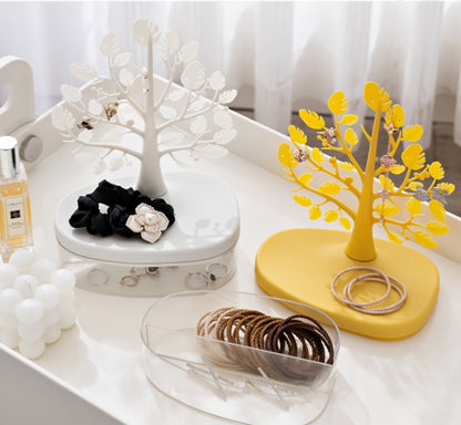 Creative Tree Schmuckaufbewahrungsbox – Multifunktionaler Schreibtisch-Organizer für Schmuck, Kosmetik und kleine Gegenstände