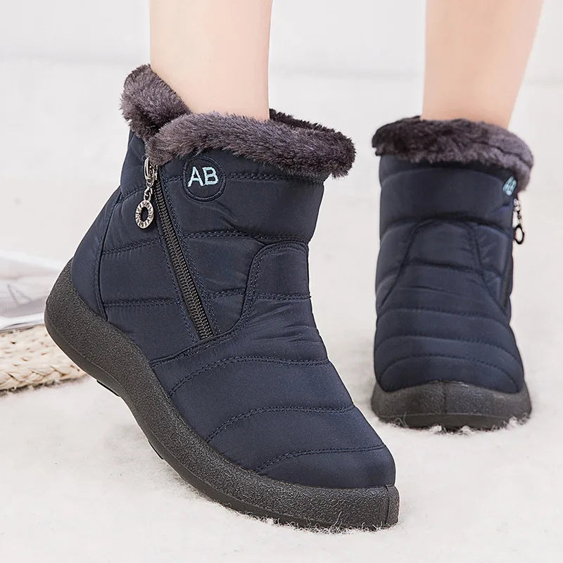 Women's Cozy Winter Waterproof Anti-Slip Boots