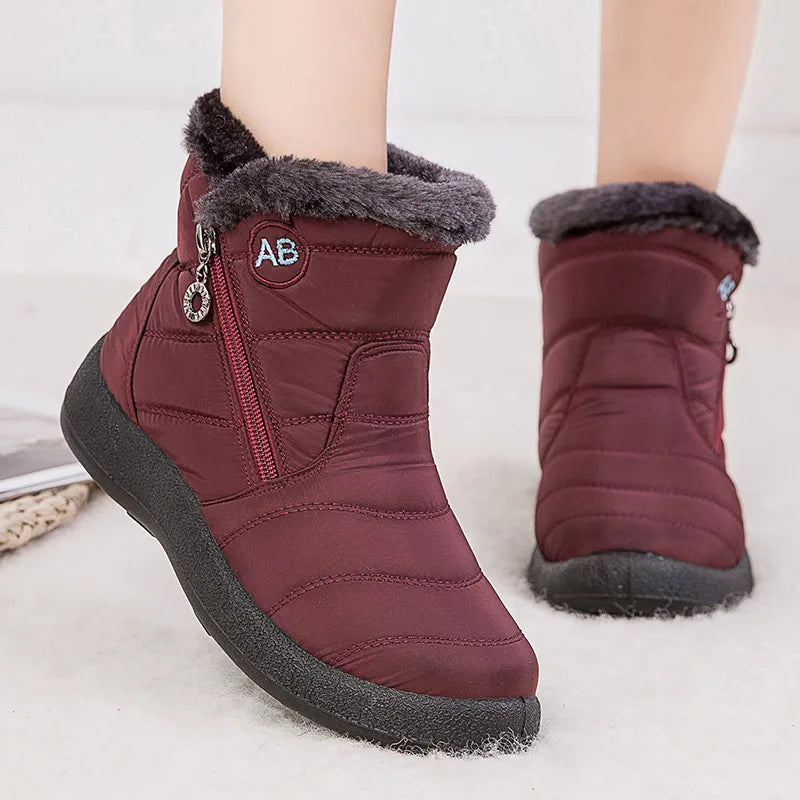 Women's Cozy Winter Waterproof Anti-Slip Boots