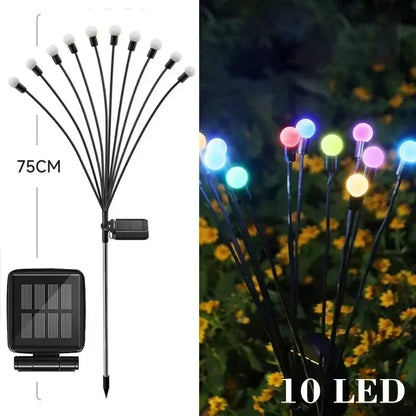 🌱Solar Powered Firefly Garden Light-💐