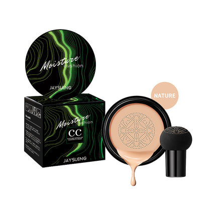 Jayswing Mushroom Head Air Cushion Concealer – Natürlich feuchtigkeitsspendend, aufhellender Hautton, langanhaltende Grundierung