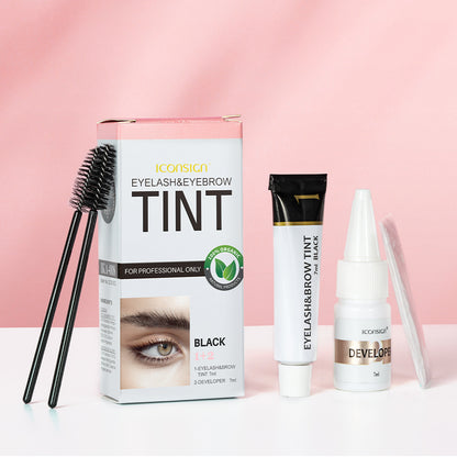 ICONSIGN Wimpern- und Augenbrauen-Färbeset – Augenbrauen-Laminierung und -Färbung für ein perfektes Augen-Make-up