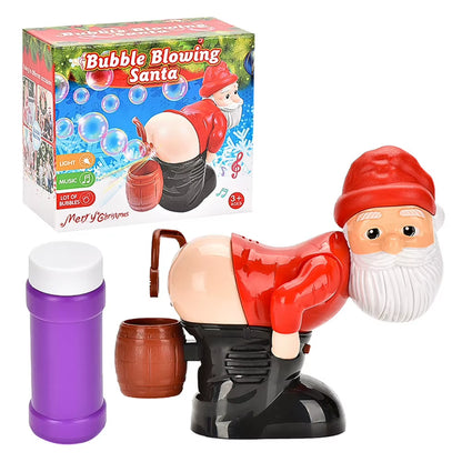 🎄Funny Santa Bubble Blowing Machine