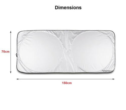 Car Window Sunshade – Windshield Cover for Sun, Snow, and Ice Protection