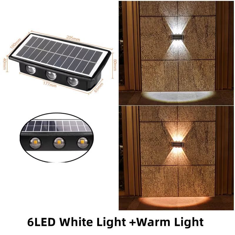 🌞Solar Outdoor Wall Light