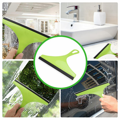 3X Glass Window Wiper Cleaner – Squeegee for Home, Car, Shower, & Mirror