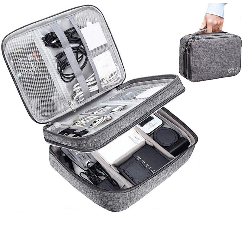 Waterproof Electronics Organizer Bag – Portable Digital Storage Solution