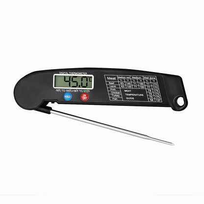 Digital Meat Thermometer – Instant Read Food Thermometer for BBQ, Grill, Oven & Smoker