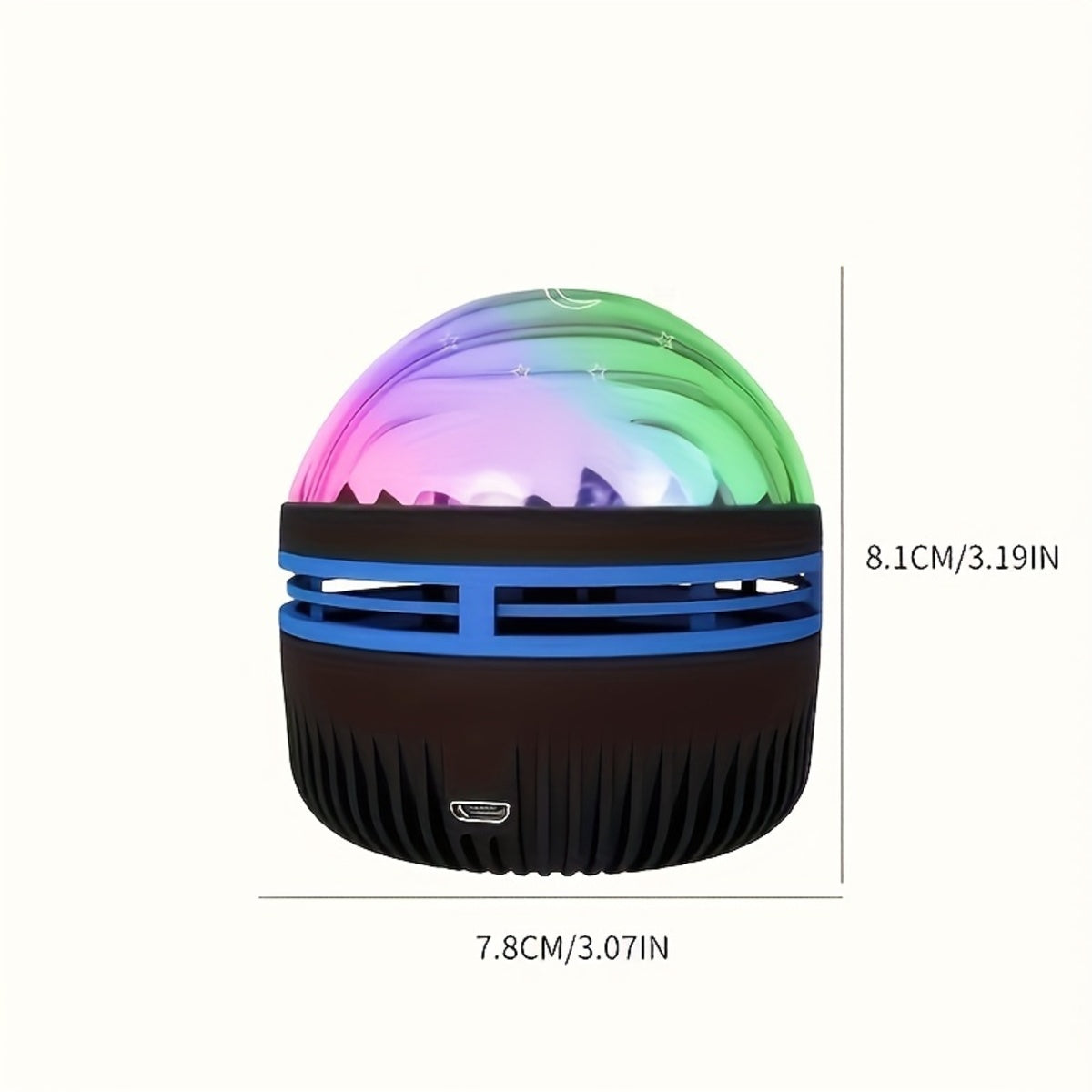 2-in-1 Northern Lights & Ocean Wave Projector – 14 Effects Galaxy Light Projector for Game Rooms, Parties & Bedrooms